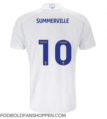 Leeds United Crysencio Summerville #10 Hjemmebanetrøje 2023-24 Kortærmet